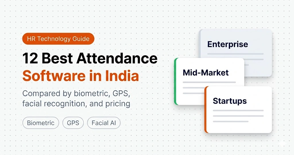 12 Best Attendance Management Software in India [2026] Compared