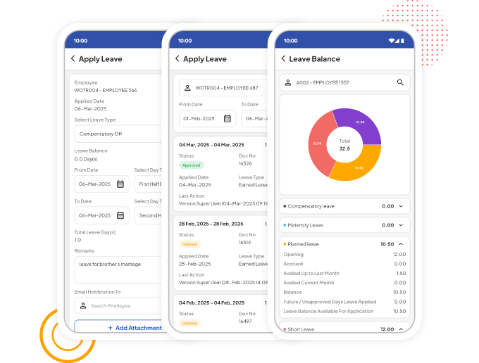 leave management hr portal