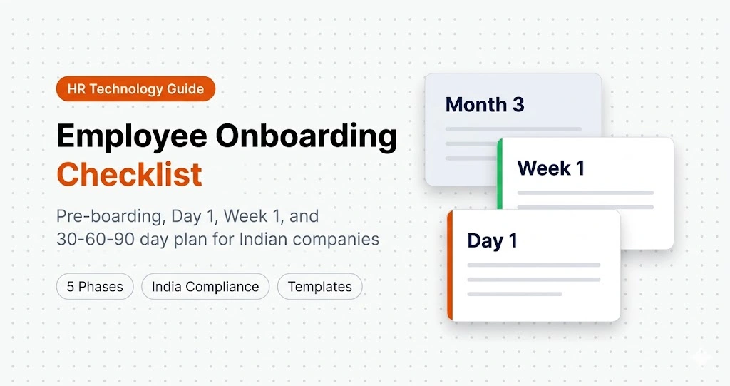 Employee Onboarding Checklist: 30-60-90 Day Plan (2026)
