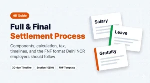 full and final settlement