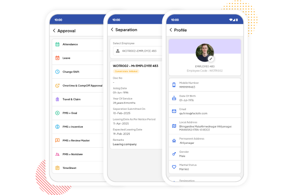 Employee Self-Service Mobile App - HR Software Gurugram