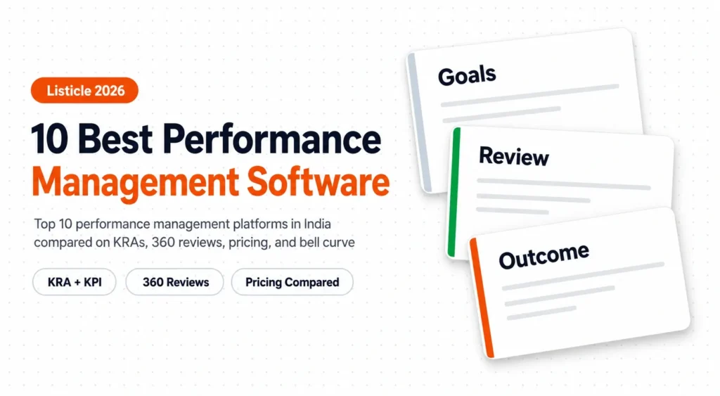 10 Best Performance Management Software in India 2026