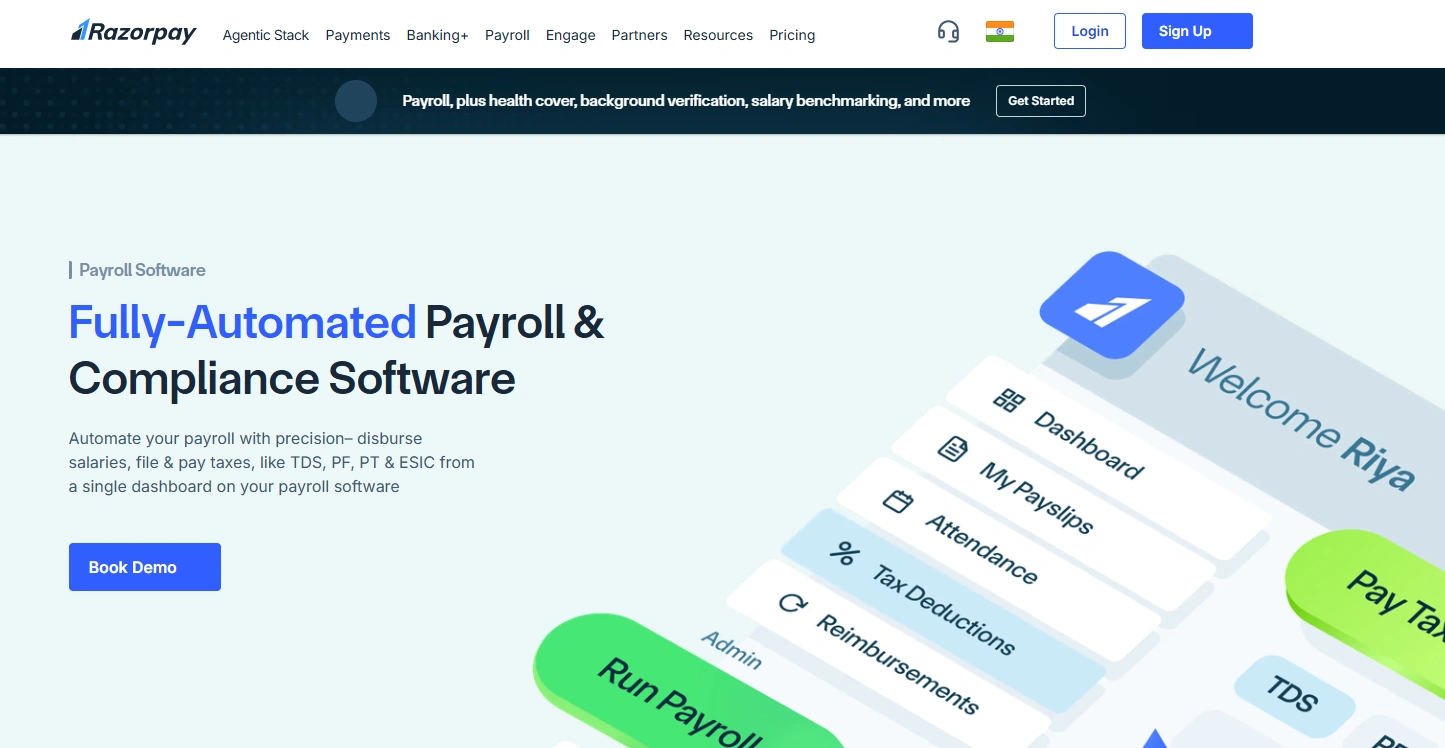 RazorpayX Payroll logo
