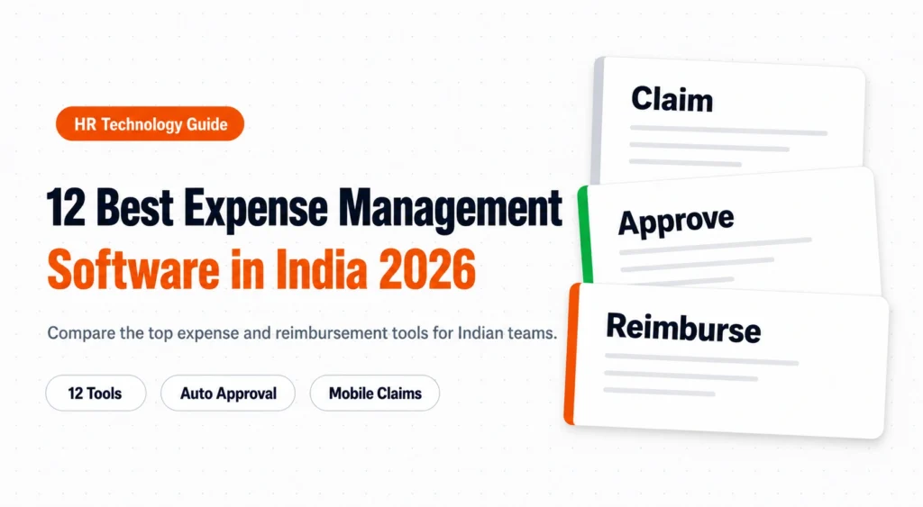 12 Best Expense Management Software in India 2026