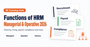 Functions of HRM
