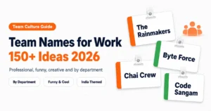 Team Names for Work
